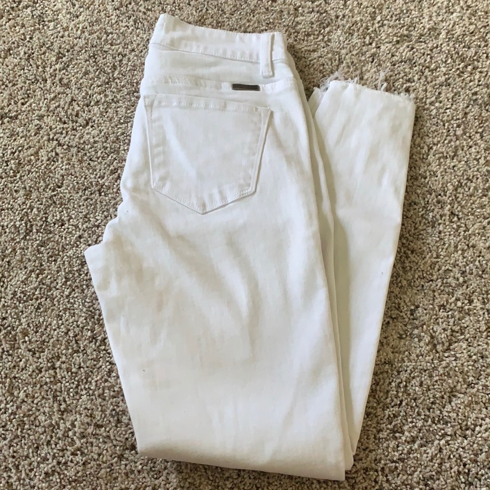 Vici KanCan white distressed skinny jeans